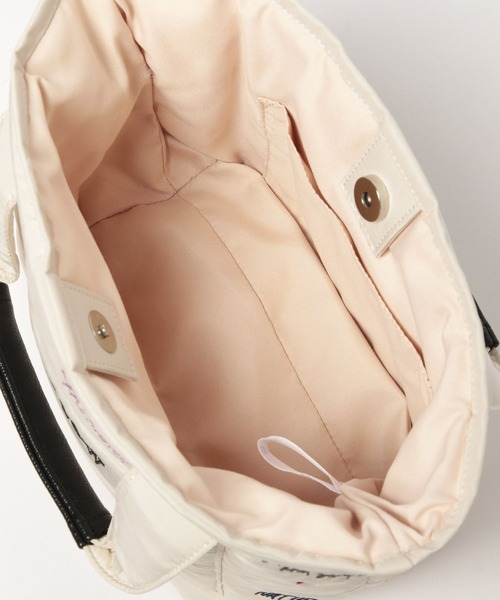 BAYFLOW トートバッグ 刺繍パフロゴトートS レディース