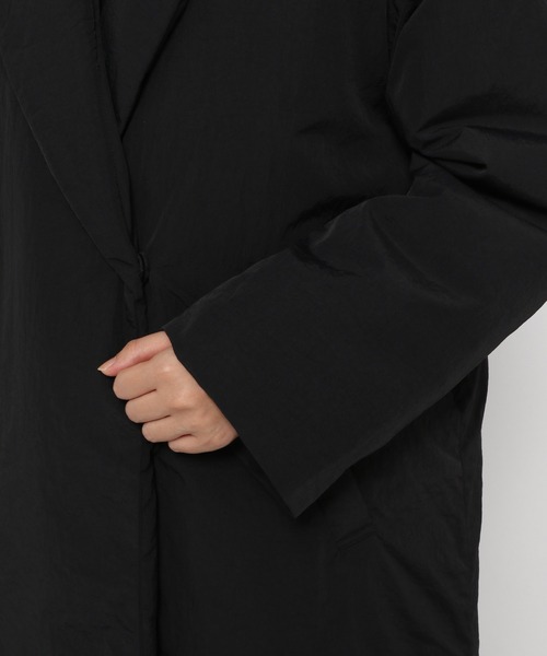 「LEPSIM」 チェスターコート FREE ブラック レディース_画像9