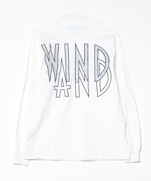 値下げしました！WIND AND SEA 長袖Tシャツ　ホワイト WIND AND SEA 「WIND SEA」 長袖Tシャツ M ホワイト メンズ