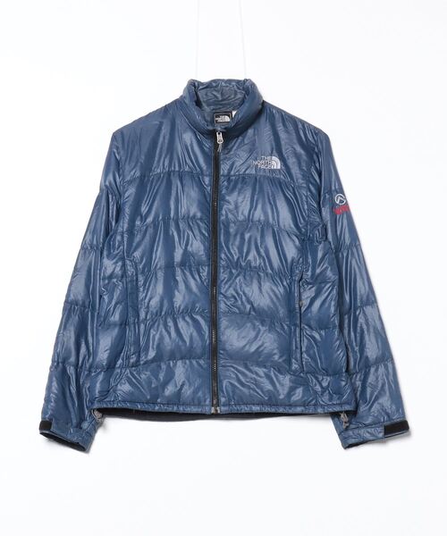 ノースフェイス レディース ハイベント 刺繍 ナイロン ダウンジャケット 古着 THE NORTH FACE（ザ ノースフェイス） 刺繍ダウンジャケット M