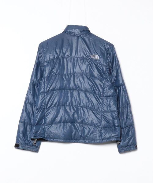 ノースフェイス レディース ハイベント 刺繍 ナイロン ダウンジャケット 古着 THE NORTH FACE（ザ ノースフェイス） 刺繍ダウンジャケット M
