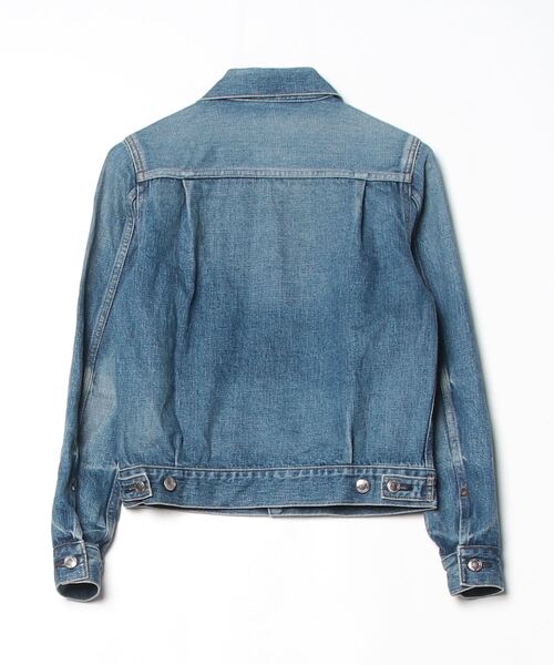 HYKE Gジャン/デニムジャケット サイズ2 M ネイビー レディース 新品 HYKE ハイク BALLOON SLEEVE DENIM JACKET/TYPE2 バルーン