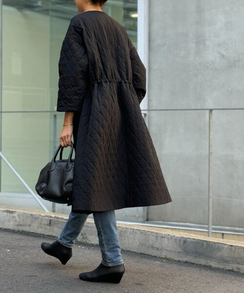 BEARDSLEY（ビアズリー） コート アウター 袖バルーンキルトコート