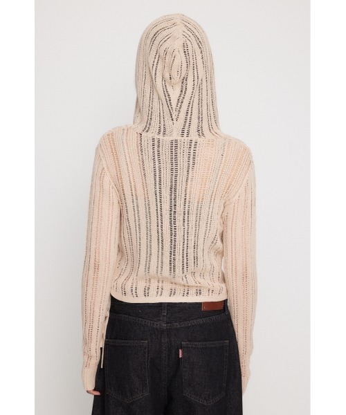－ Lagua gem パーカー LAGUA GEM（ラグアジェム） パーカー WRAP CRASH HOOD トップス