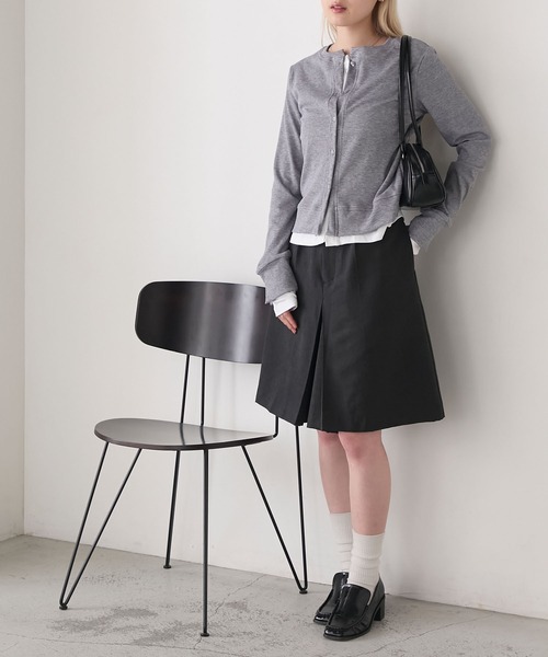 美品✨FOXEY 定価121.000円 カシミヤ ハーフパンツ キュロット 近年 forksy.（フォルクシー） ハーフパンツ ワイドパンツ パンツ 「forksy