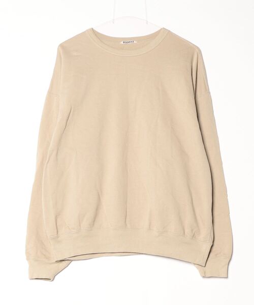 AURALEE コットン ニット カットソー AURALEE 「AURALEE」 ドルマンスリーブカットソー 1 ベージュ