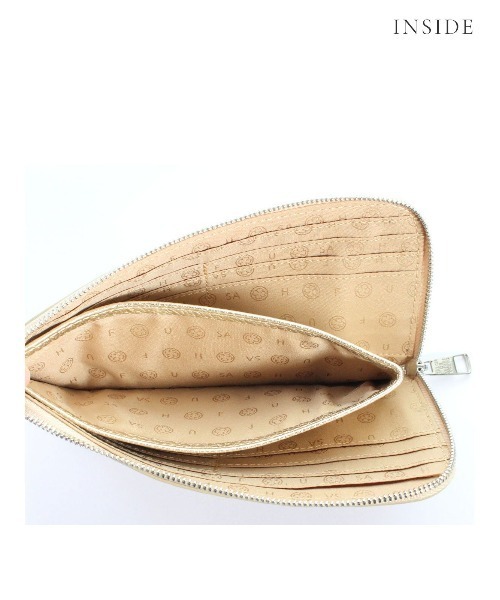 箱無し最終価格★美品SALON DE ALFURD スリースター L字ロング財布 SALON DE ALFURD TOKYO 財布 スリースター L字長財布 レディース