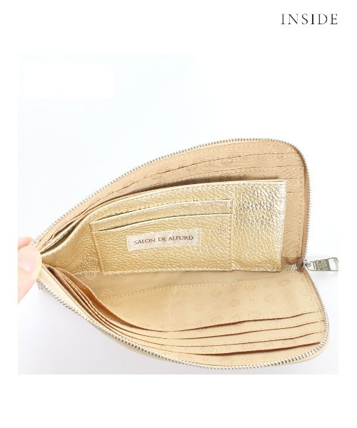 SALON DE ALFURD TOKYO 財布 スリースター L字長財布 レディース