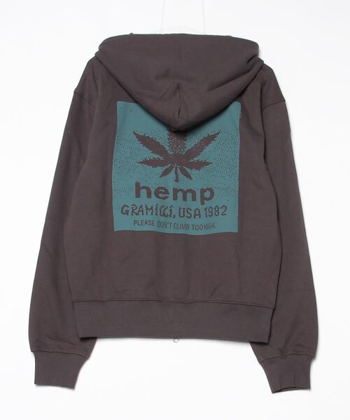 GRAMICCI（グラミチ） パーカー HEMP ZIP HOODED SWEATSHIRT｜ヘンプ