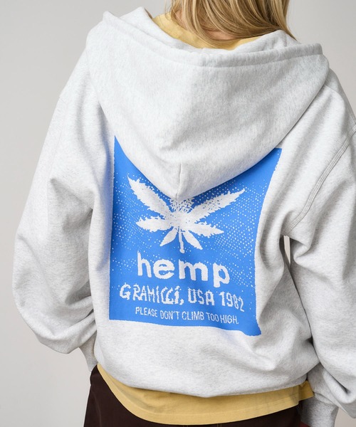 GRAMICCI（グラミチ） パーカー HEMP ZIP HOODED SWEATSHIRT｜ヘンプ