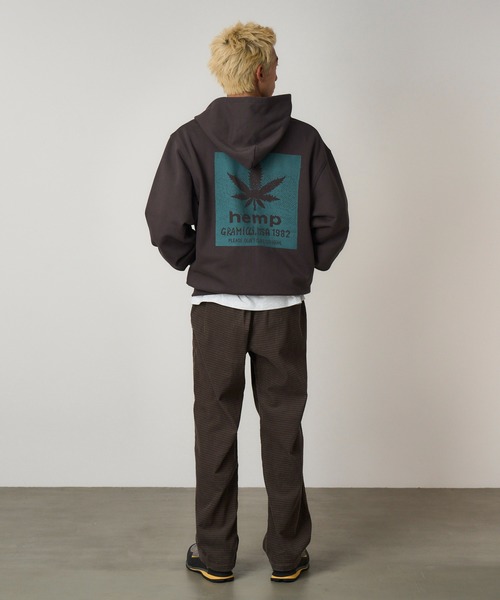 GRAMICCI（グラミチ） パーカー HEMP ZIP HOODED SWEATSHIRT｜ヘンプ