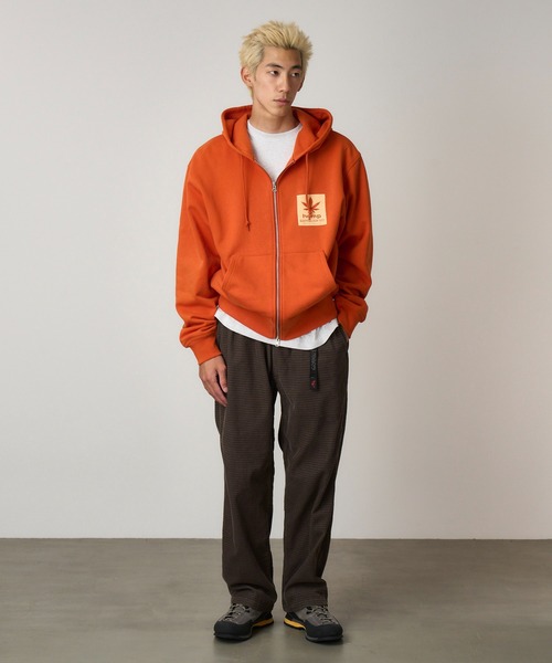 かまいたち　パーカー GRAMICCI（グラミチ） パーカー HEMP ZIP HOODED SWEATSHIRT｜ヘンプ