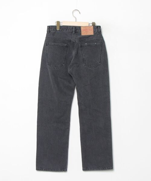 「BEAMS HEART」 加工デニムパンツ S グレー レディース