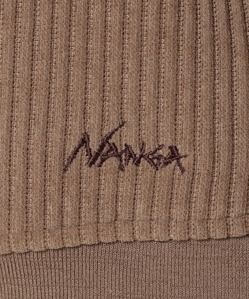 NANGA（ナンガ） KNIT CORDUROY CREW NECK W/ニットコーデュロイ