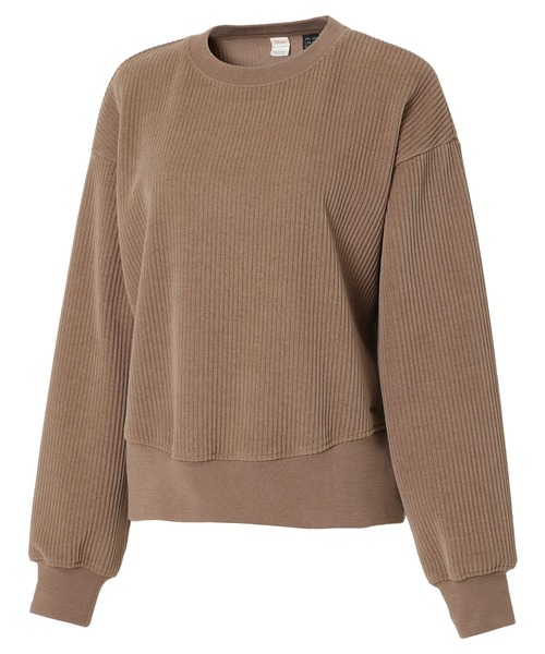 NANGA（ナンガ） KNIT CORDUROY CREW NECK W/ニットコーデュロイ