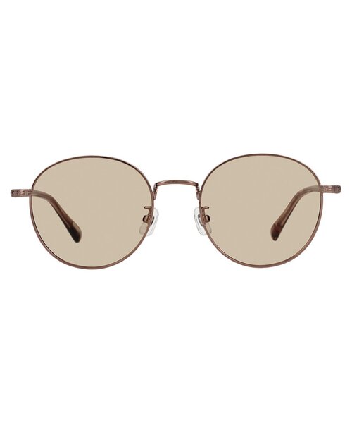 Zoff UNITED ARROWS ブラウン 調光サングラス ボストン型 調光サングラス｜紫外線対策｜レンズの色が変わる