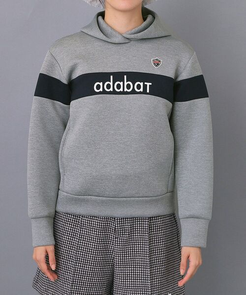 adabat（アダバット） パーカー 「ADABAT NAVY」ブロッキングライン