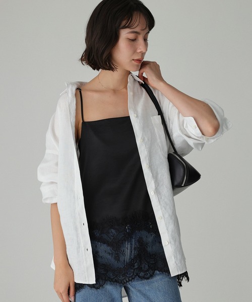 BABYLONE（バビロン） キャミソール ヘムレースキャミソール