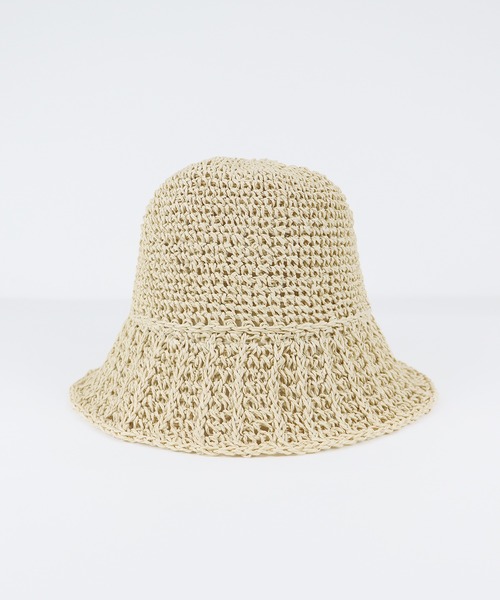 「BLUEEAST」 ハット FREE ベージュ レディース_画像3