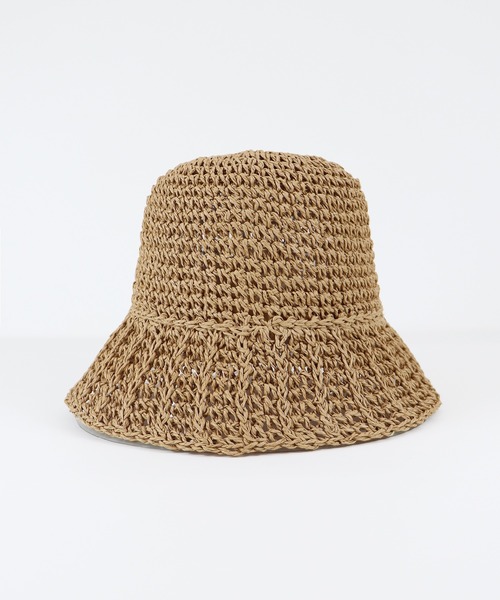 「BLUEEAST」 ハット FREE ベージュ レディース_画像4
