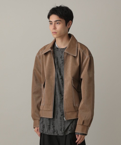 最終価格】litmus vintage レザーブルゾン レザージャケット 最終価格