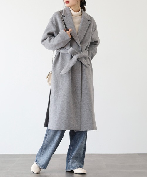 FUNALIVE（ファンアライブ） コート チェスターコート ウールロング