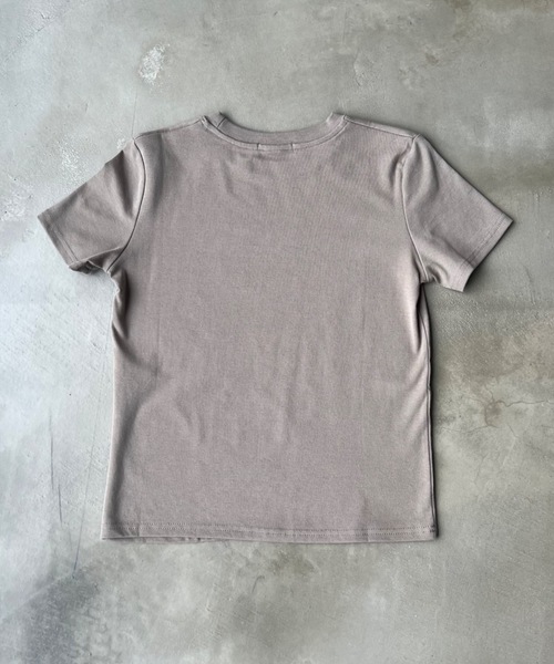 「SHAGGIE」 半袖カットソー FREE ピンク レディース_画像2