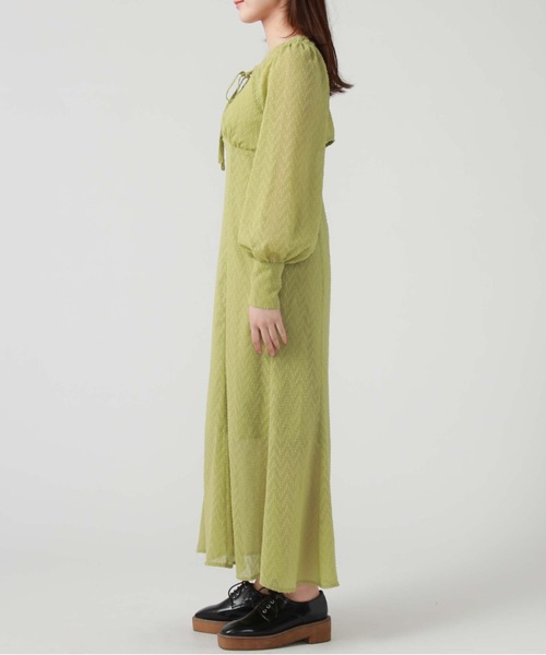 「archives」 ノースリーブワンピース MEDIUM アイボリー レディース_画像7