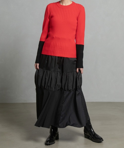 MARECHAL TERRE（マルシャルテル） ニット セーター カラーブロック