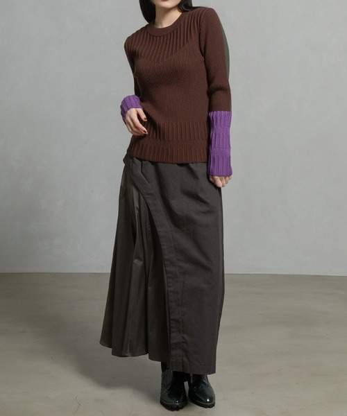 MARECHAL TERRE（マルシャルテル） ニット セーター カラーブロック