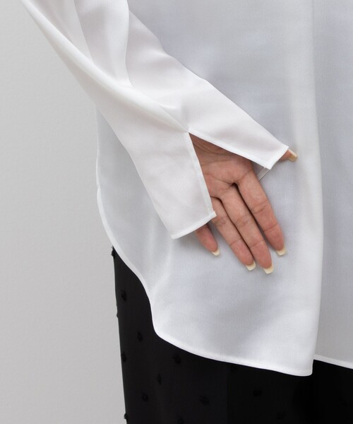 NOLLEY'S（ノーリーズ） ブラウス シャツ 「WEB限定」ウォッシャブル