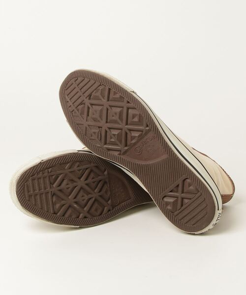 「CONVERSE」 ハイカットスニーカー US5 ベージュ レディース_画像3