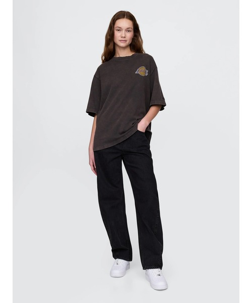 GAP tシャツ NBA ロサンゼルス レイカーズ グラフィックTシャツ メンズ