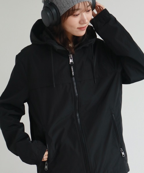 ★限界最安値★カルバンクライン　ウインドブレーカー　撥水　防風　フード付き　新品 Calvin Klein（カルバン・クライン） ブルゾン アウター 「Calvin