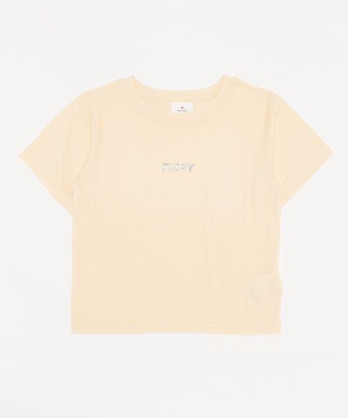 「merry jenny」 半袖Tシャツ FREE ベージュ レディース_画像2