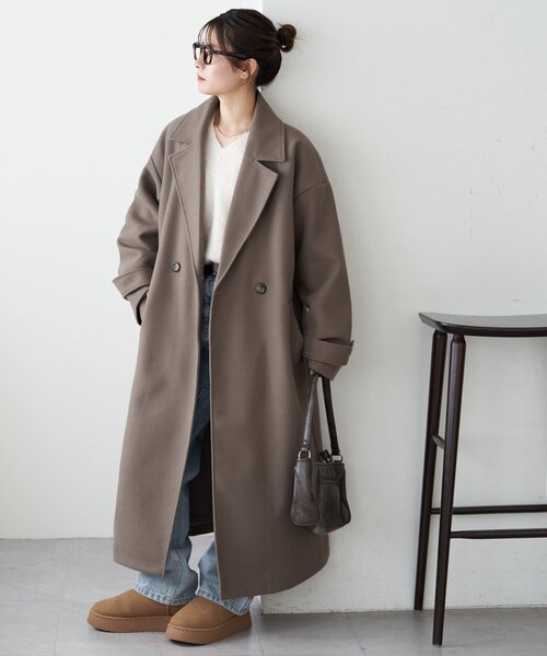 Discoat（ディスコート） コート チェスターコート 「WEB限定」ダブル