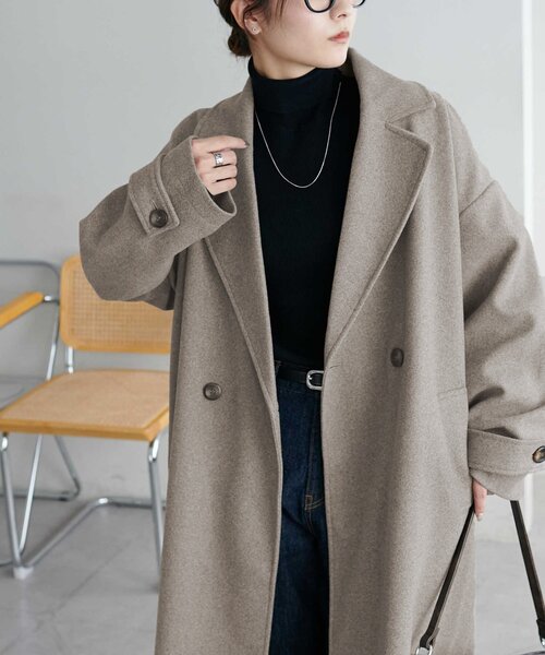 Discoat（ディスコート） コート チェスターコート 「WEB限定」ダブル