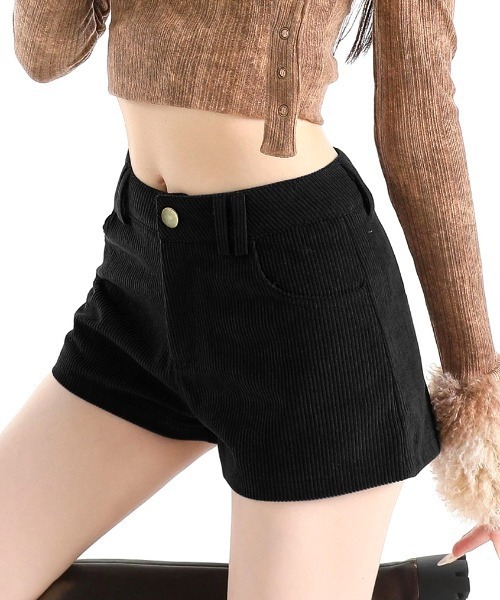 SHEENA（シーナ） パンツ コーデュロイショートパンツ レディース