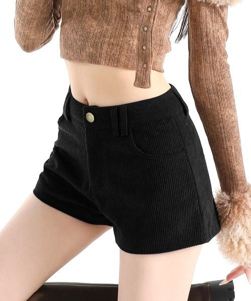 SHEENA（シーナ） パンツ コーデュロイショートパンツ レディース