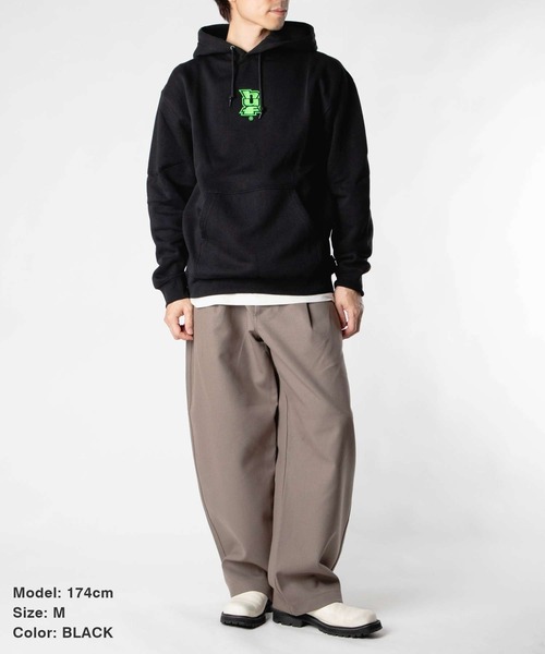 HUF（ハフ） パーカー HUF MEGABLAST EMB P/O HOODIE メガブラスト