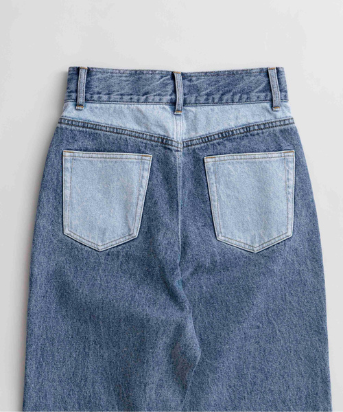 MAISON SPECIAL（メゾンスペシャル） デニムパンツ 36 ブルー