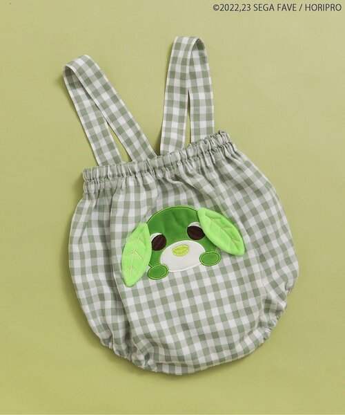 c*u様 ヒステリックミニ　カバーオール　テディ　FREE HYSTERIC MINI（ヒステリックミニ）の「TEDDY MINI SWEET BALLOON総柄