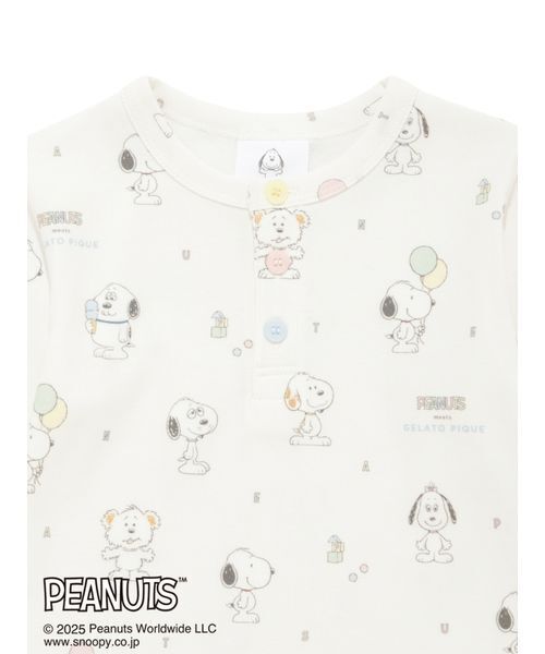 gelato pique（ジェラートピケ） スリーパー 「PEANUTS PUPPIES