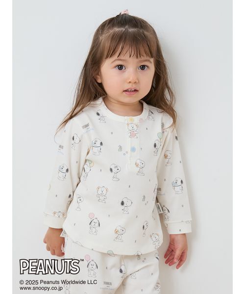 gelato pique（ジェラートピケ） スリーパー 「PEANUTS PUPPIES