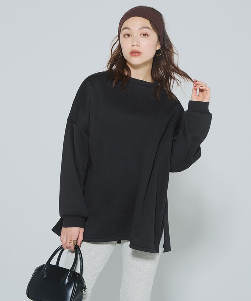 POCOTA♪♪ coca（コカ） トレーナー スウェット 裏起毛ビッグシルエット