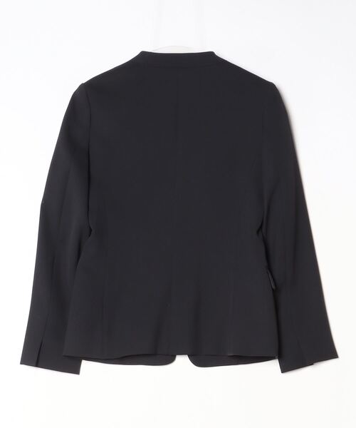 PLST（プラステ） ノーカラージャケット S ブラック レディース