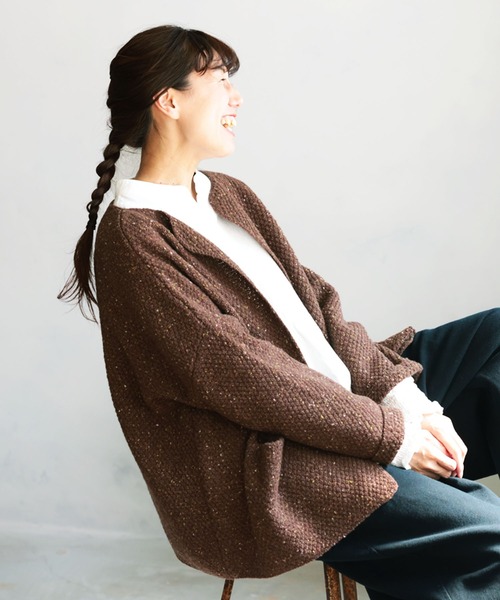 soulberry（ソウルベリー） カーディガン 店長がつくった、ブラウニー