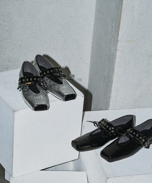 「LE TALON」 パンプス 23.5cm シルバー レディース_画像2