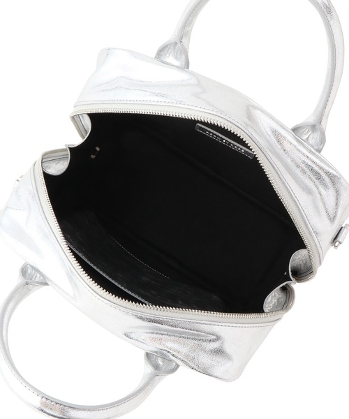 ボストンバッグ 「サステナブル」ロゴボストンバッグ レディース