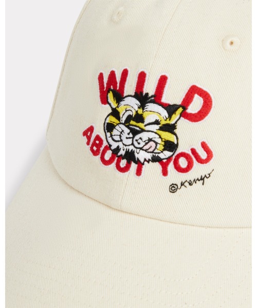 Kenzo ベージュ　キャップ　美品 中古・古着通販】KENZO (ケンゾー) エンブロイド コットン キャップ